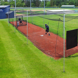 Commercial-Grade #96 Polyester Batting Cage Nets By JUGS (Net Only)-Baseball & Softball Equipment-JUGS-Unique Sports