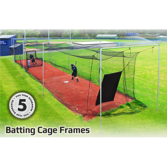 Batting Cage Frames For JUGS Polyethylene (PE) Cage Nets (Frame Only)