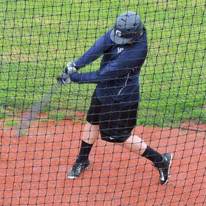 JUGS Polyethylene #1 Cage Nets Net Only (70' x 14' x 12')-Baseball & Softball Equipment-JUGS-Unique Sports