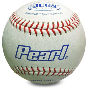 Pearl Leather Baseballs By JUGS-Baseball & Softball Equipment-JUGS-1 Dozen-Unique Sports