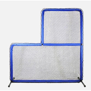 The Protector Blue Series 7'x7' Padded L-Screen By JUGS-Baseball & Softball Equipment-JUGS-Unique Sports