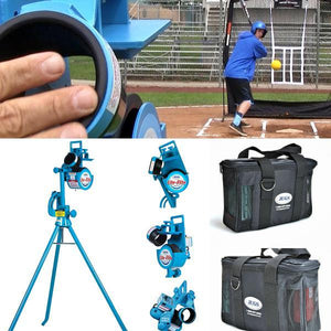 The JUGS Lite-Flite-Baseball & Softball Equipment-JUGS-Light Ball Pitching Machine-Plus A 3-Hour Rechargeable Battery Pack-Unique Sports