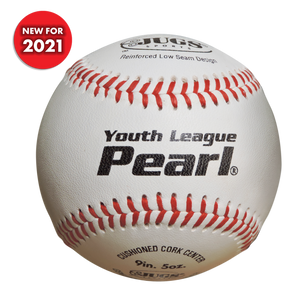 JUGS Youth League Pearl Leather Baseballs
