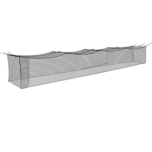 Commercial-Grade #96 Polyester Batting Cage Nets By JUGS (Net Only)-Baseball & Softball Equipment-JUGS-Cage Net #1: 70'x14'x12'-Unique Sports