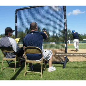 Protector Series Baseman Screen (7' x 7')-Baseball & Softball Equipment-JUGS-Unique Sports
